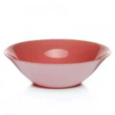 Салатник стеклянный 16см «Сити» розовый 10533SLBD40