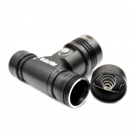 Фонарь налобный DELFiN H1 1200 lm теплый свет