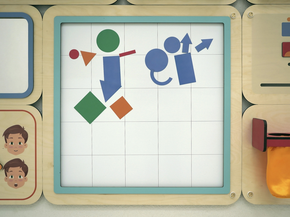 Дидактическая настенная панель для кабинета Психолога Гармония