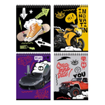 Блокнот  BG "Будь смелее" на спирали, А5, 40 листов в клетку