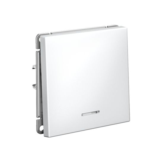 Выключатель 1-кл. ArtGallery 10AX с подсветкой быстрозажим. клем. механизм лотос SE GAL001313S