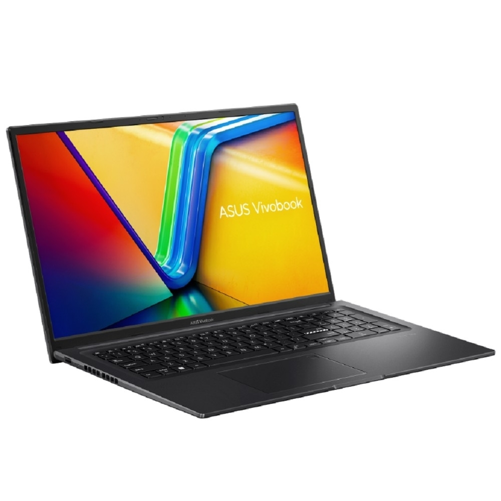 Ноутбук ASUS VivoBook 17X M3704Y-AU223 [90NB1192-M009Y0] Black 17.3" (FHD Ryzen 5 7430U/16GB/SSD512GB/AMD Radeon/FingerPrint/Backlit/DOS)