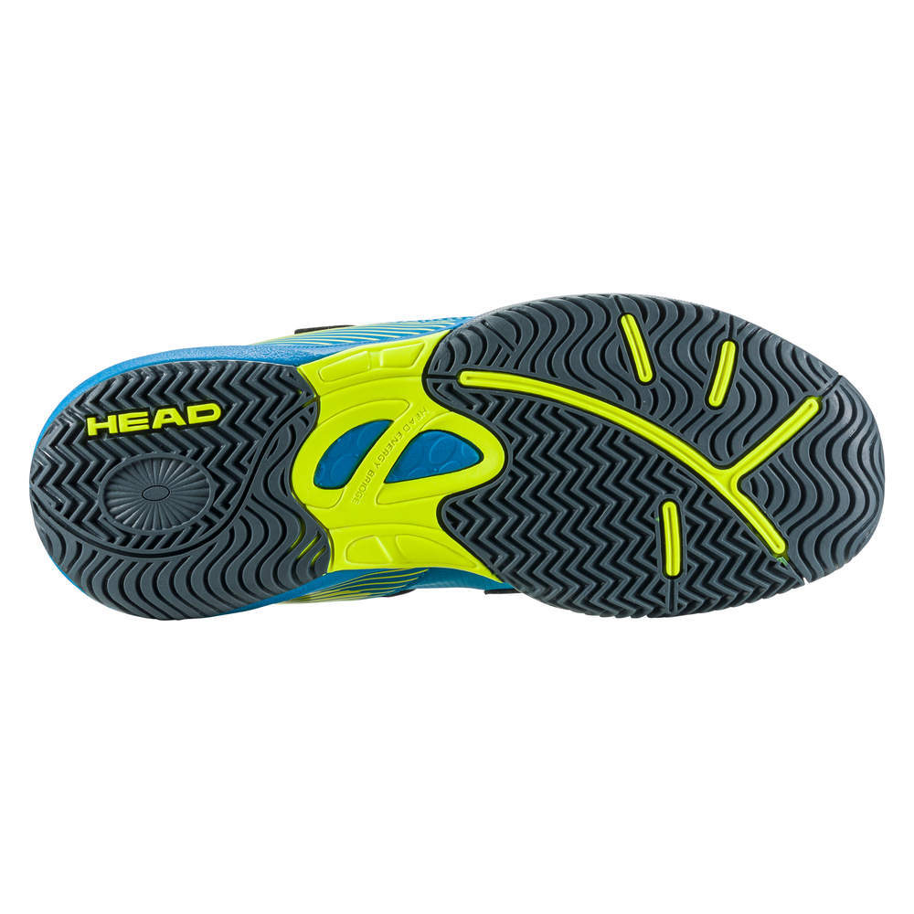 детские Кроссовки теннисные Head Sprint Velcro 3.0 Kids - blue/yellow