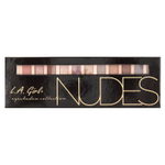 L.A. Girl, Beauty Brick, палитра теней для век из 12 цветов, GES331 Nudes, 12 г (0,42 унции)