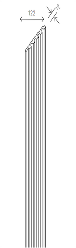 Декоративная панель LINERIO S-LINE ANTHRACITE