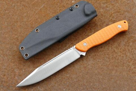 Нож Steelclaw Базальт orange