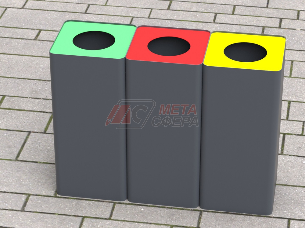 Урна Центр для раздельного сбора мусора