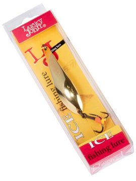 Блесна вертикальная зимняя Lucky John X-BLADE с тройником  7,6г G блистер