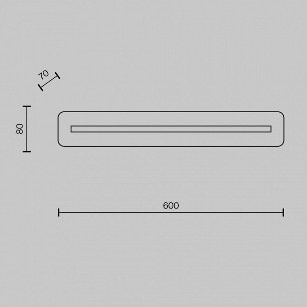 Накладной светильник Maytoni Albatre MOD366WL-L14BS3K