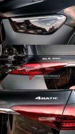 Обвес переделка для Mercedes-Benz GLE V167 SUV 2019-2023 для обновления до GLE53 V167 AMG 2023+ АМГ Мерседес Бенц ГЛЕ класс