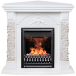 Каминокомплект Real Flame Athena Corner GR с очагом 3D Oregan (угловой)