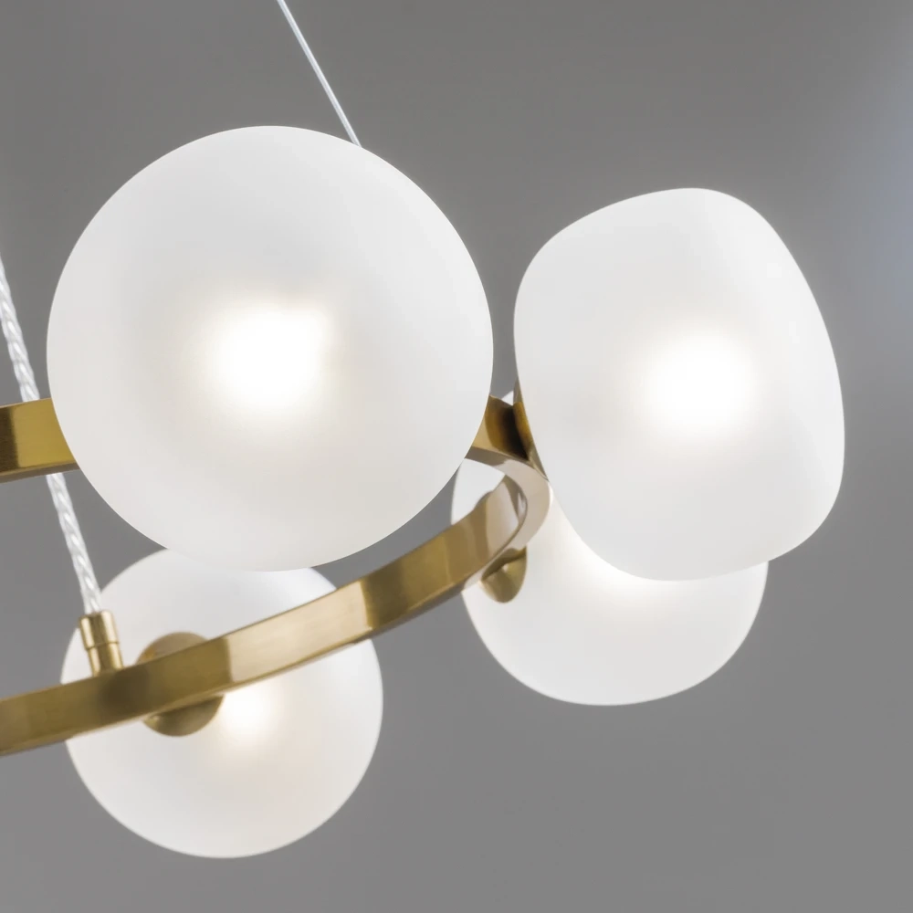 Подвесная люстра Freya DONUTS FR5444PL-08BS