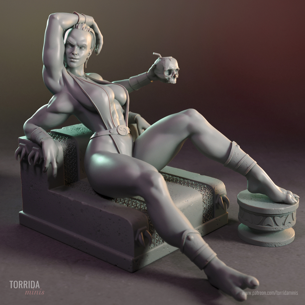 Фигурка Шива Мортал комбат Sheeva Mortal Kombat mk nsfw