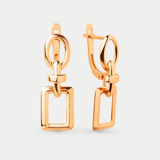 Серьги золотые