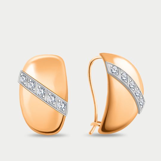 Серьги золотые