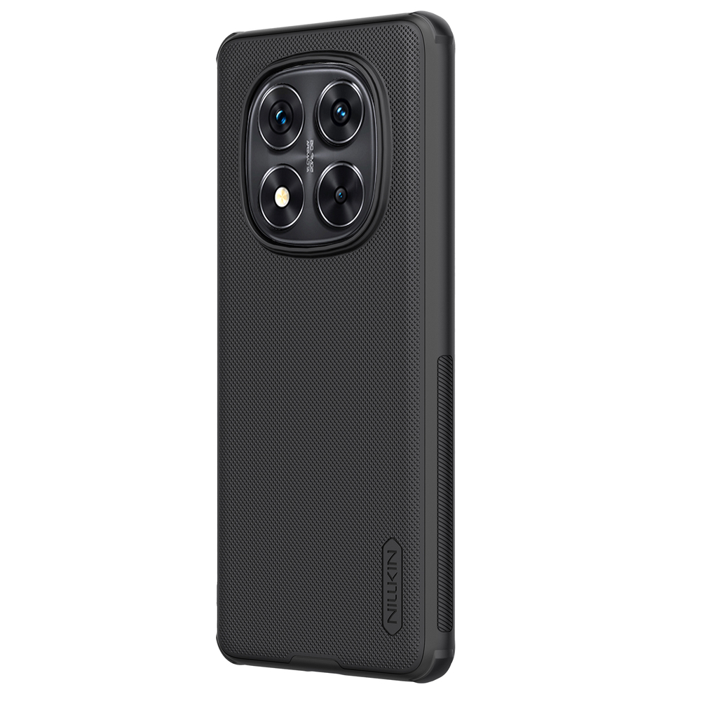 Чехол усиленный от Nillkin c встроенным круглым магнитом для Xiaomi Redmi Note 14 Pro+ 5G, серия Super Frosted Shield Pro Magnetic Case