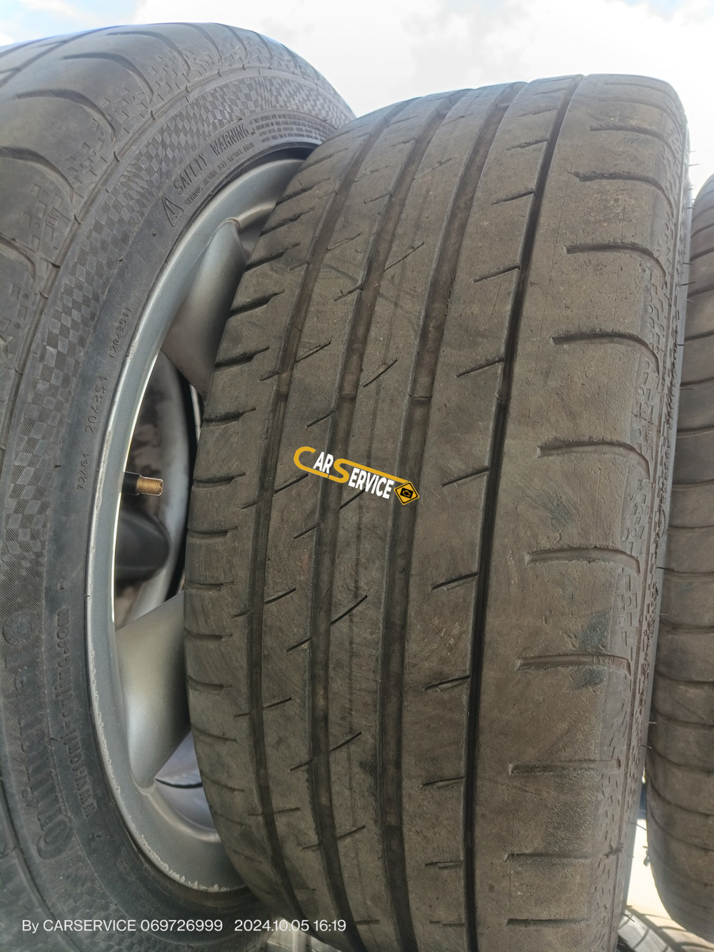 Сontinental 205/45R17 7Jх17 4х100 ET48 d56
