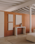 Maha Картина Белая с вертикальной линией 52 х 72 см