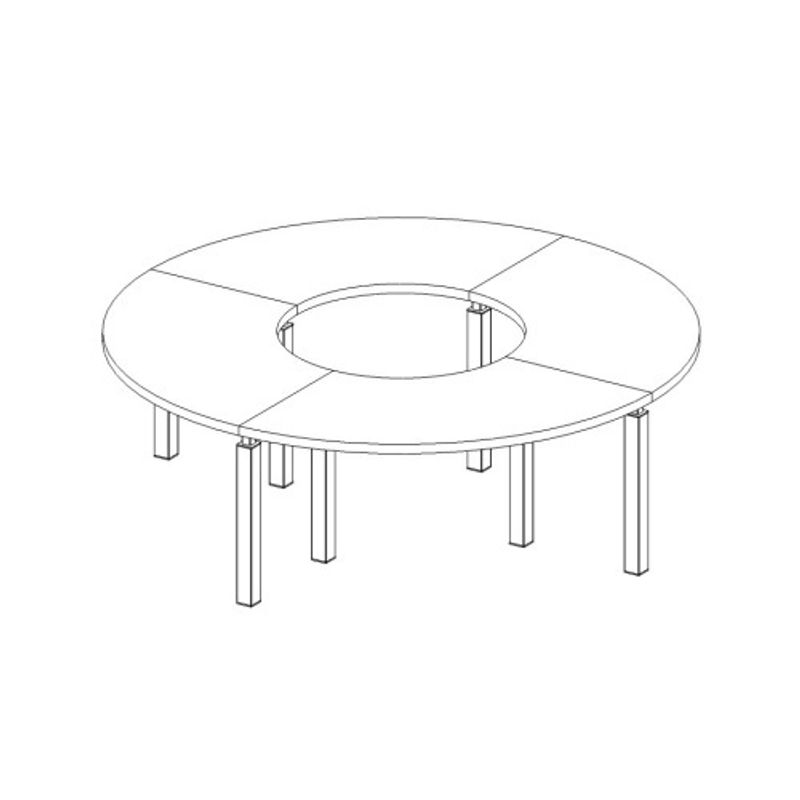 Стол круглый Ø2400 мм (MULTIMEETING)