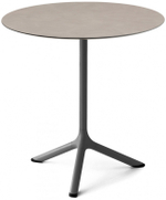 Стол ламинированный обеденный Scab Design Tripe, антрацит, тортора шпатель