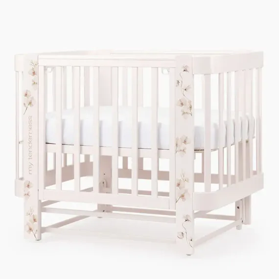 Кроватка-трансформер Happy Baby Mommy Love Розовая