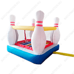 Батут для дачи "Боулинг" 2,54*2,54*2,1 м