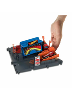 Заправка-трек Hot Wheels Городской исследователь HKX45 | City Explorer Fuel Station Shift | игровая заправочная 1:64 3+