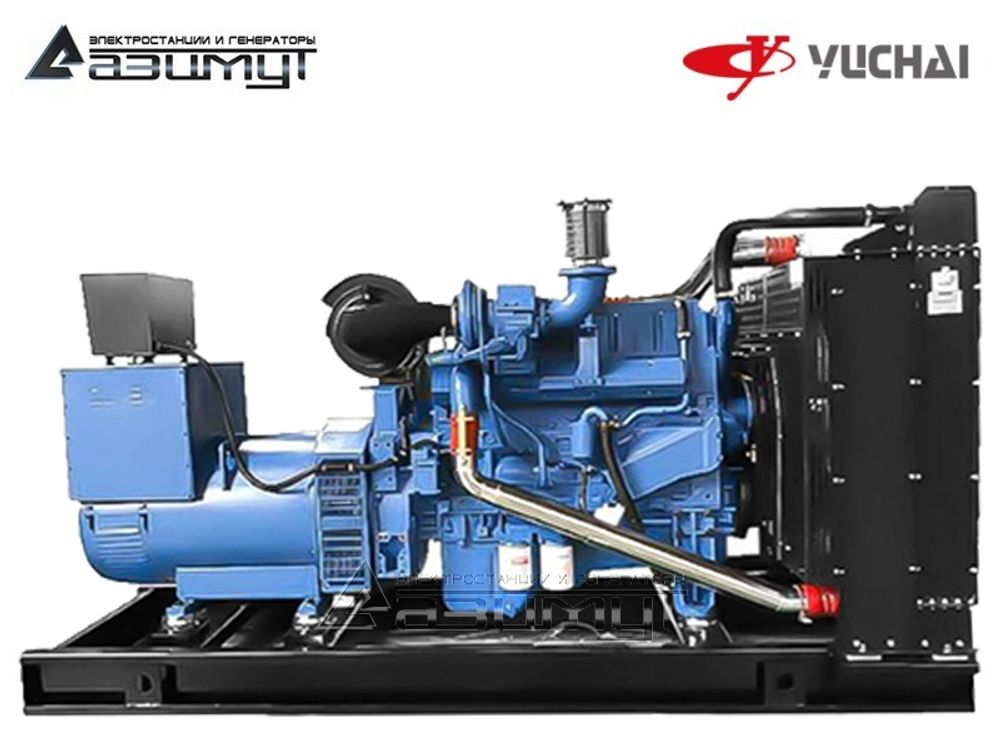 Дизельный генератор Азимут АД-250С-Т400-1РМ26 Yuchai