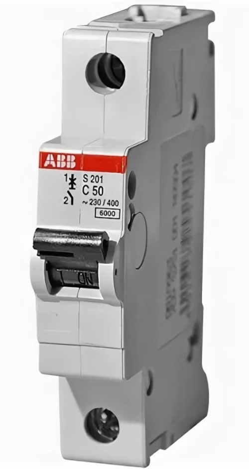 Выкл.авт. 1п 50А 6кА АВВ