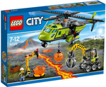 LEGO City: Грузовой вертолёт исследователей вулканов 60123 — Volcano Supply Helicopter — Лего Сити Город