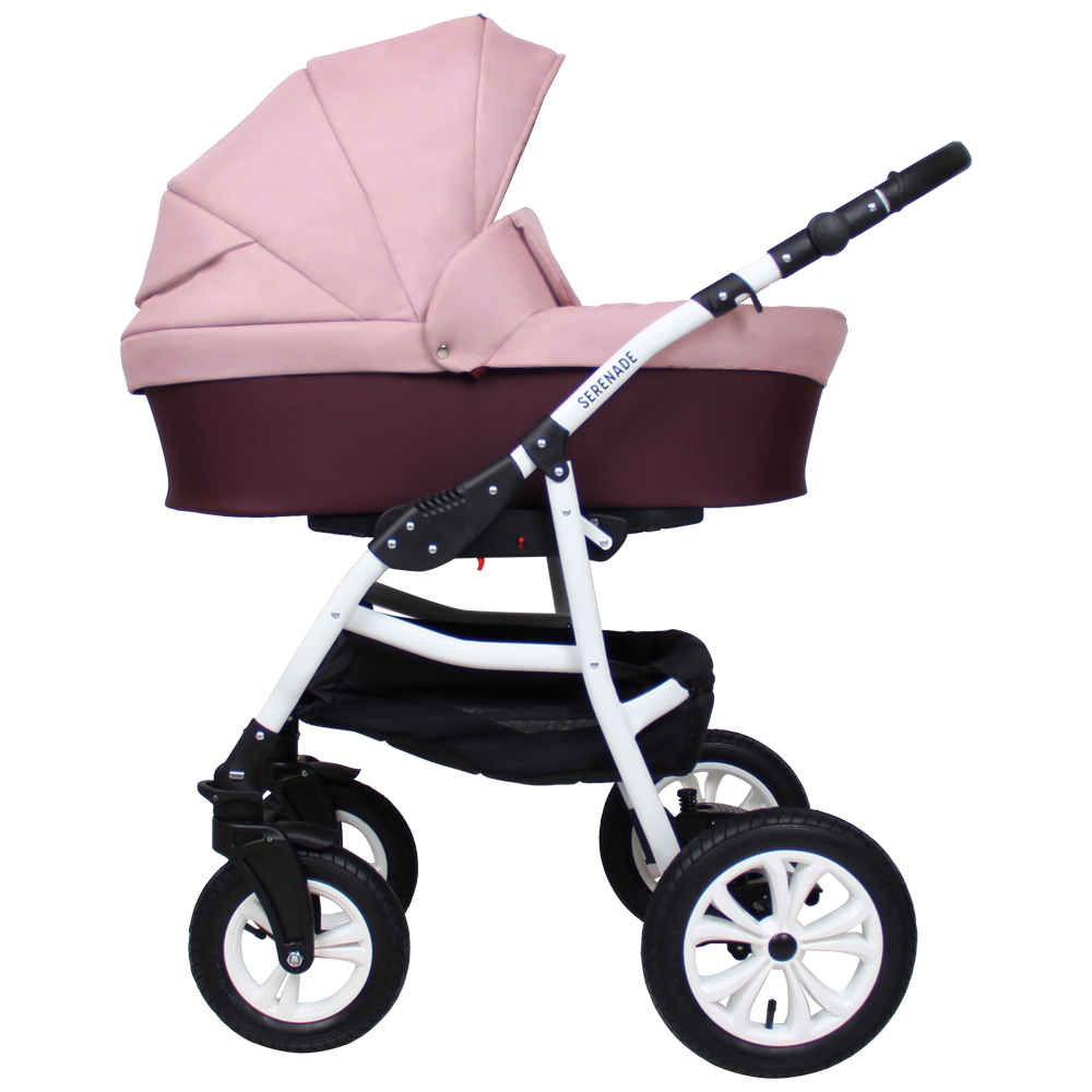 Коляска SERENADE 20 2в1 (Smile Line) (Se 24 (баклажан+т.розовый))