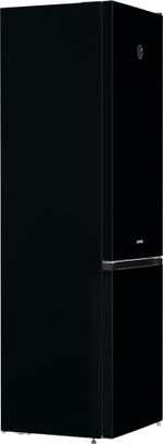 Отдельностоящий двухкамерный холодильник Gorenje NRK6201SYBK