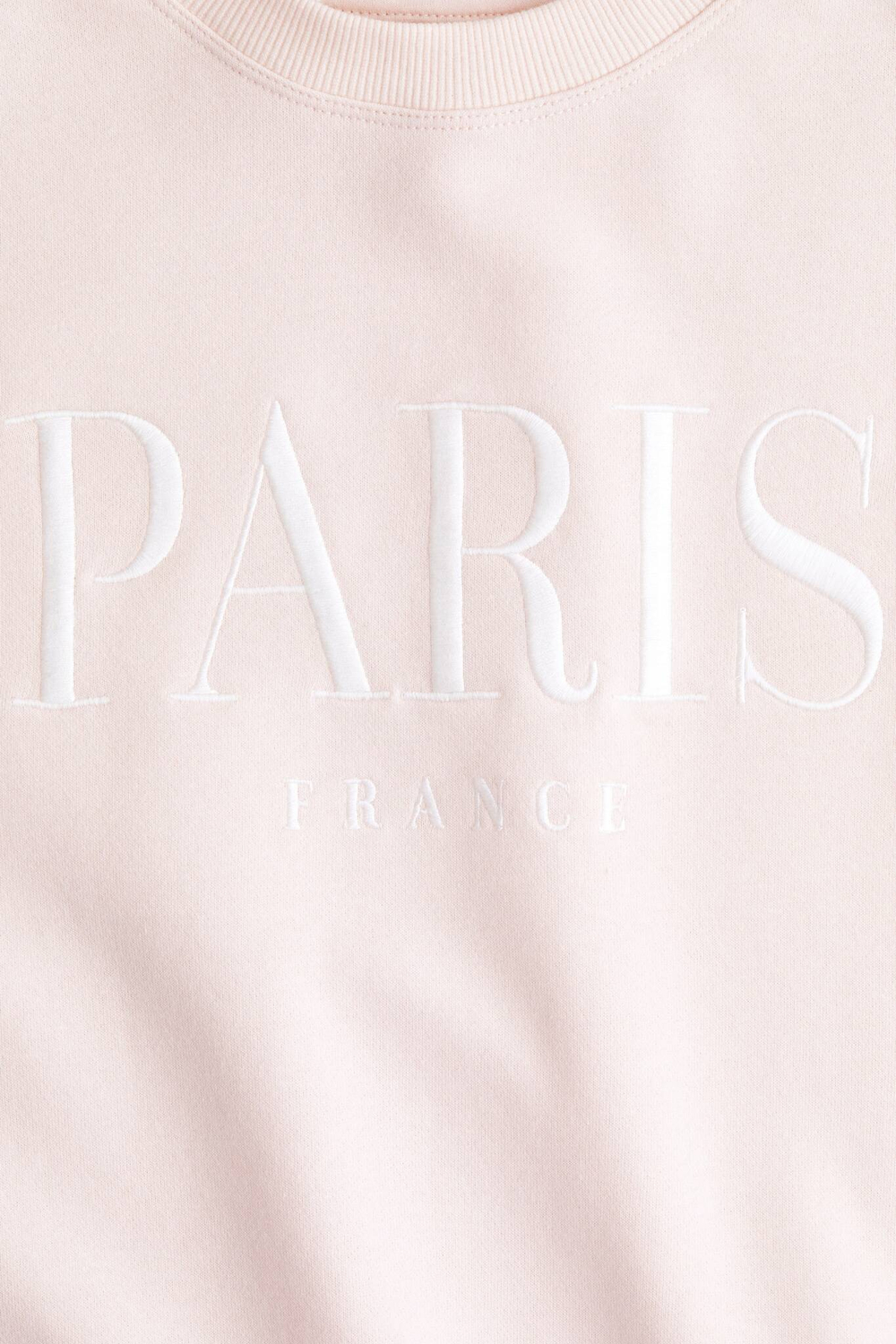 H&M Толстовка с принтом, светло-розовый