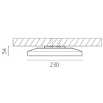 225720 Светильник ARCO ECO CYL LED 12W 950LM БЕЛЫЙ 4000K