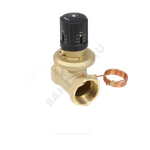 Клапан балансировочный автомат латунь 3380H Ду 15 G1/2" Ру16 Тмакс=120 оС ВР 5-30 кПа Kvs=1.16м3/ч без ниппелей Benarmo