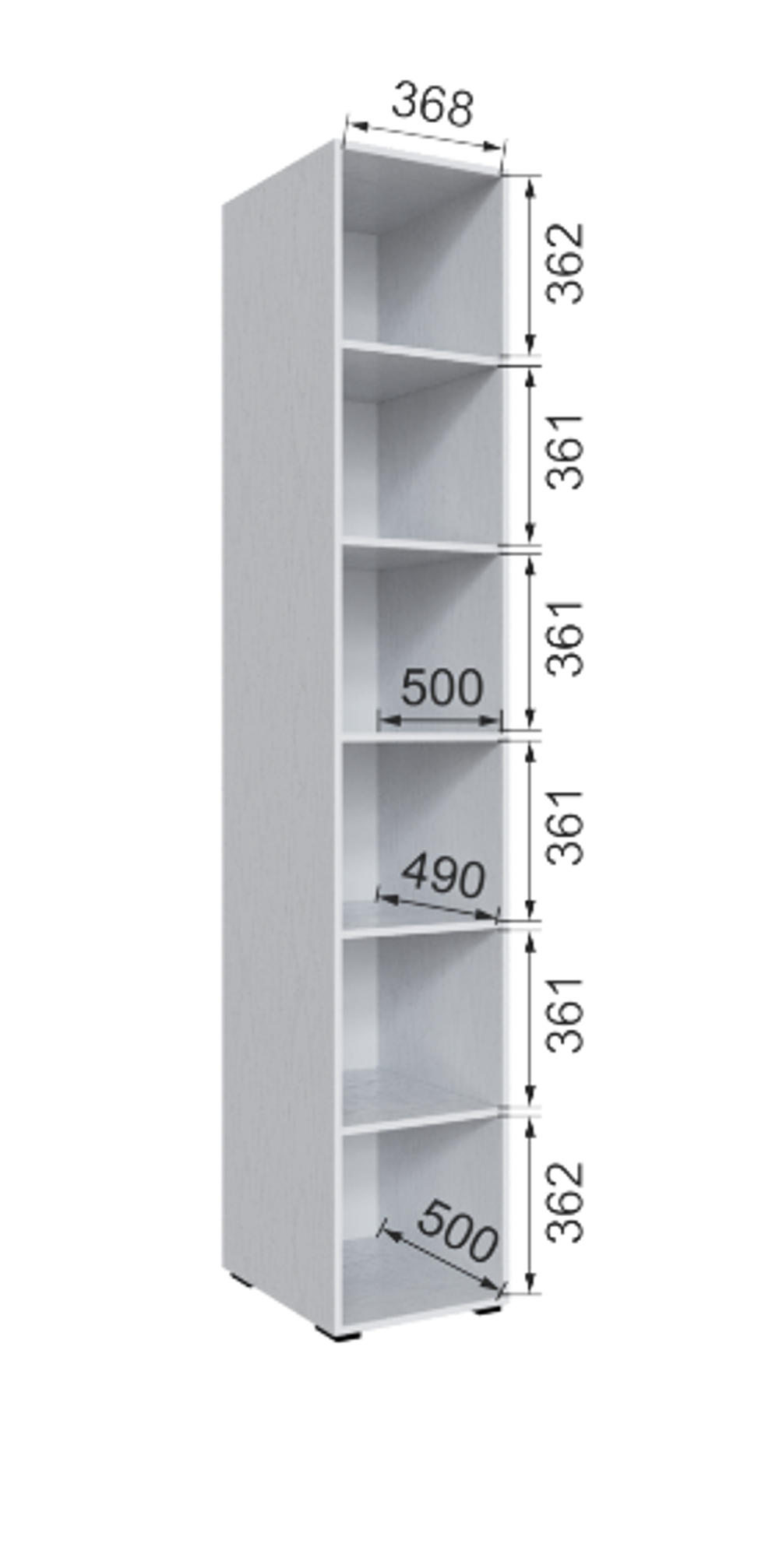 Шкаф Бруклин 40Ш