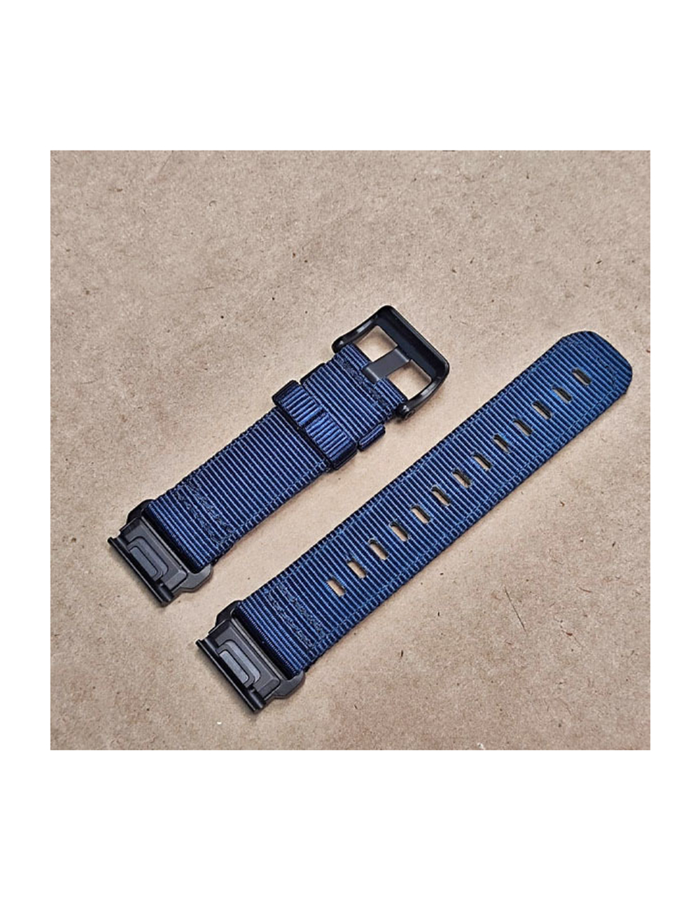 Ремешок тактический Tactix 22 мм. для Garmin нейлоновый быстросъемный на застежке (Синий)
