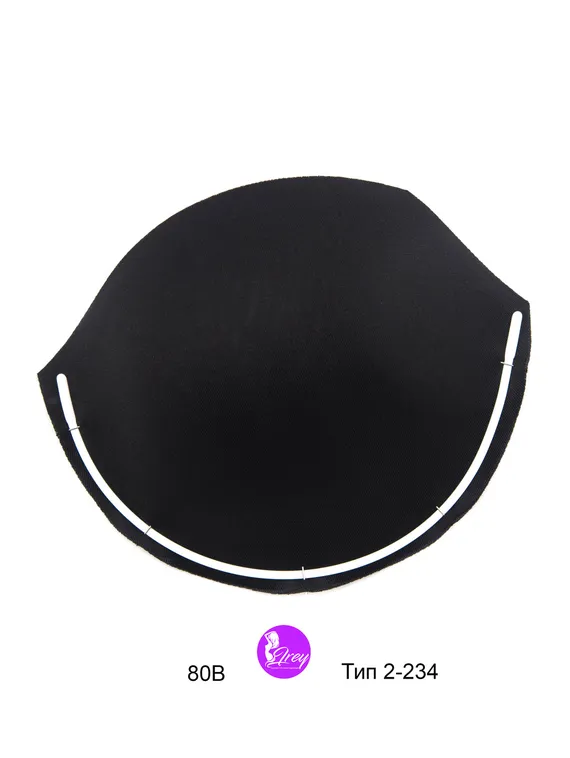 Чашки спейсер балконет СМ-24, 80В-85А-75С-70D, черный 170