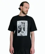 Футболка Hardlunch оверсайз Werewolf черная