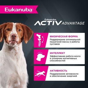 Сухой корм Eukanuba Adult Medium Breed 1+ years для взрослых собак средних пород