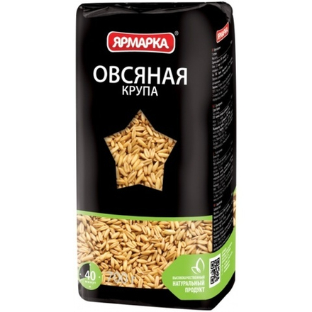 Крупа Овсяная Ярмарка 600 гр