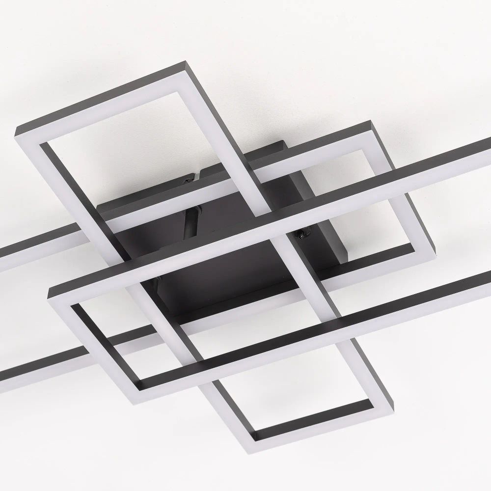 Citilux KUBIT CL201131 Люстра потолочная с пультом Чёрная