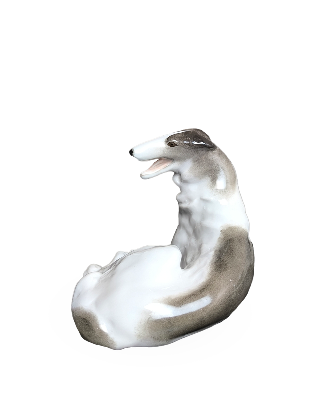 Фарфоровая статуэтка "Собака Борзая", ЛФЗ, СССР, 1950 - 1970 гг.