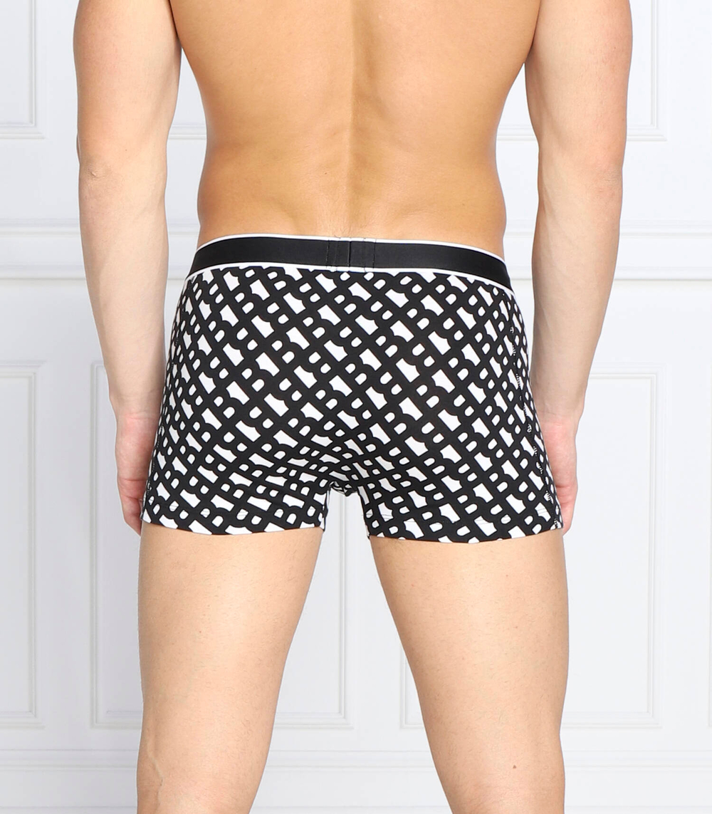 трусики-боксеры trunk 24 print BOSS BLACK - черный(50479053)