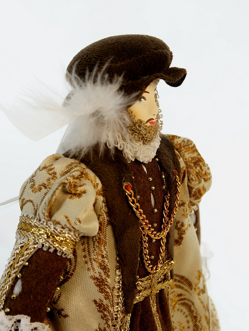 Кукла коллекционная король Генрих VIII