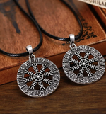 Скандинавский оберег Шлем ужаса В-071