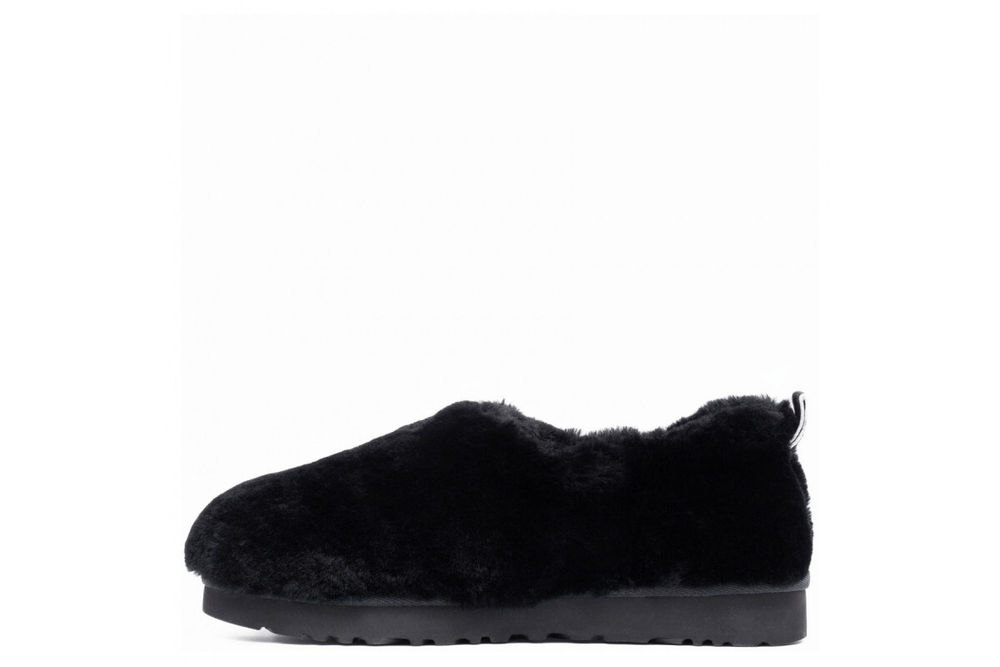 Ugg Hailey Fluff Slippers Black