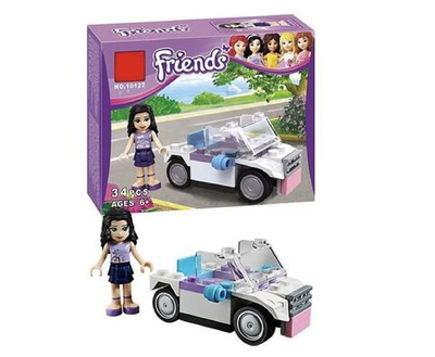 Конструктор Friends 10127 "Автомобиль Эммы", 34 детали.