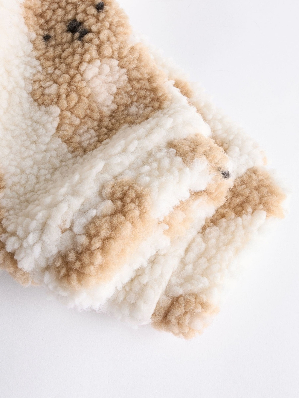 Комбинезон флисовый для малышей Next K82-065, Молочный