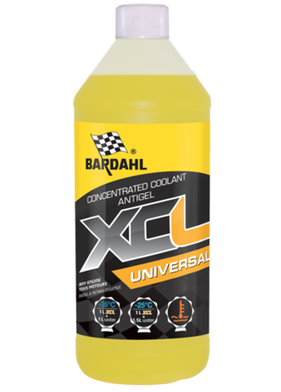 Универсальный антифриз Bardahl XCL UNIVERSAL желтый 1 л
